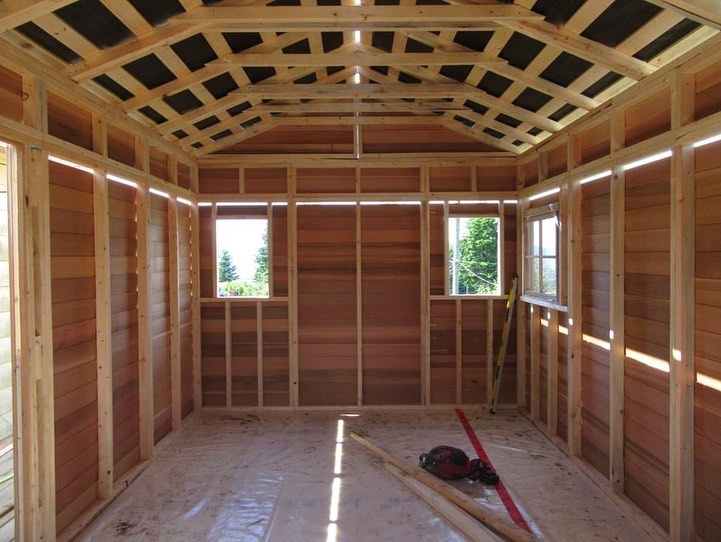 Load image into Gallery viewer, CedarShed Cedarhouse Inside 1 Marin Backyards
