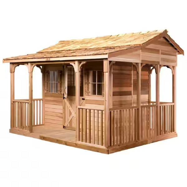 Load image into Gallery viewer, CedarShed Cookhouse Model 1 Marin Backyards
