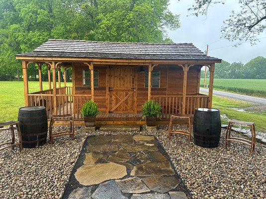 CedarShed Cookhouse Model 3 Marin Backyards