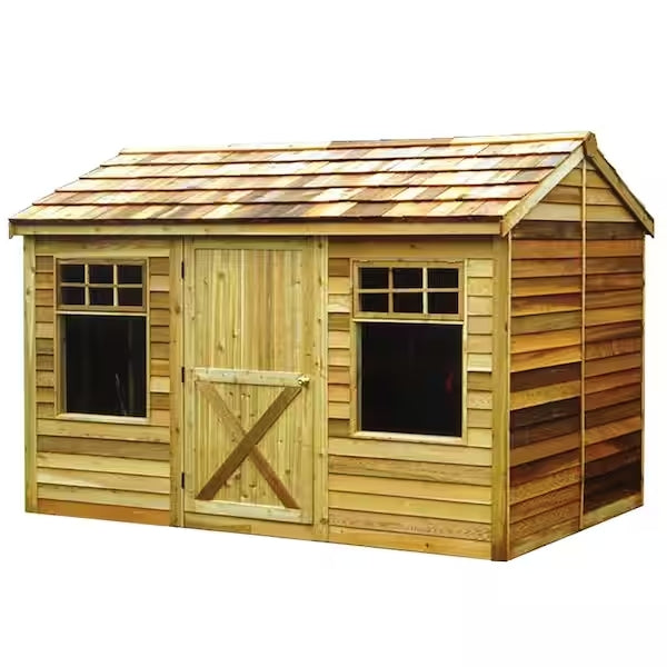 Load image into Gallery viewer, CedarShed Haida Cabin Model 1 Marin Backyards

