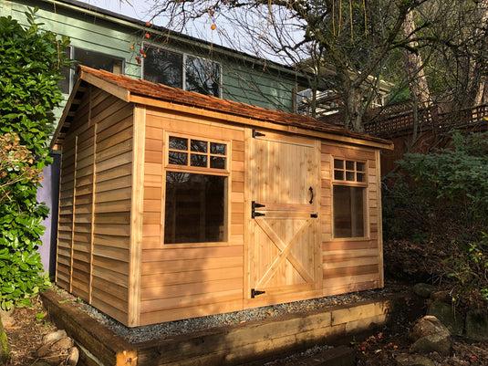CedarShed Haida Cabin Outside 3 Marin Backyards
