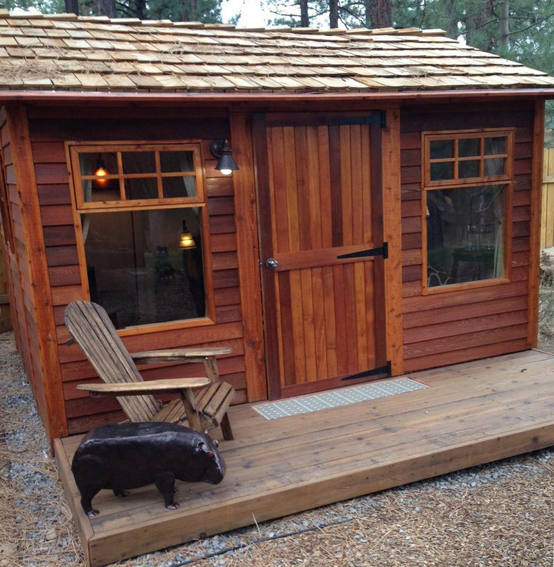 Load image into Gallery viewer, CedarShed Haida Cabin Outside 4 Marin Backyards
