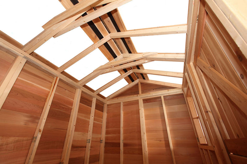 Load image into Gallery viewer, CedarShed Hobbyhouse Details 2 Marin Backyards
