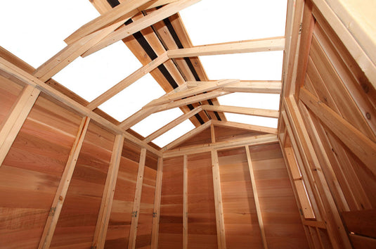 CedarShed Hobbyhouse Details 2 Marin Backyards