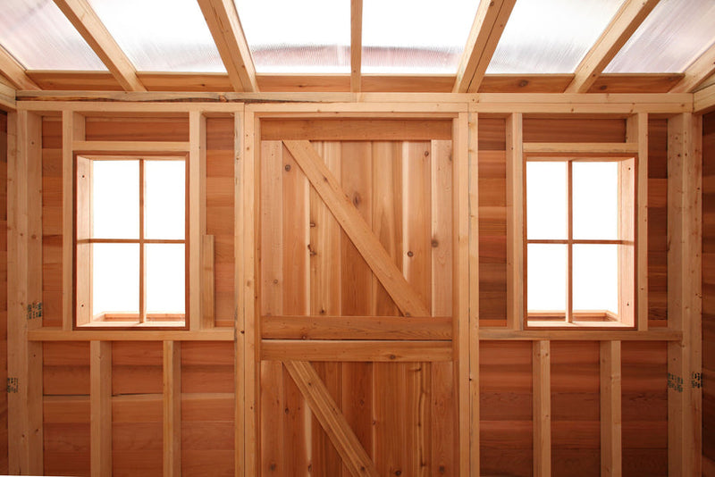 Load image into Gallery viewer, CedarShed Hobbyhouse Details 3 Marin Backyards
