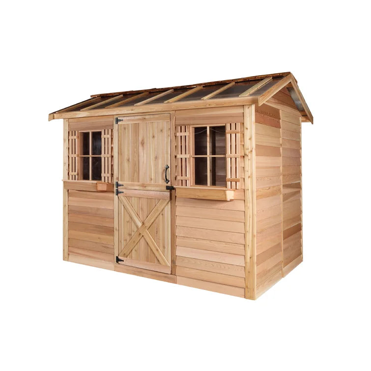 Load image into Gallery viewer, CedarShed Hobbyhouse Model 2 Marin Backyards
