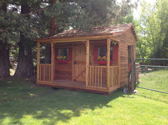 CedarShed Kids Bunkhouse Lifestyle 3 Marin Backyards