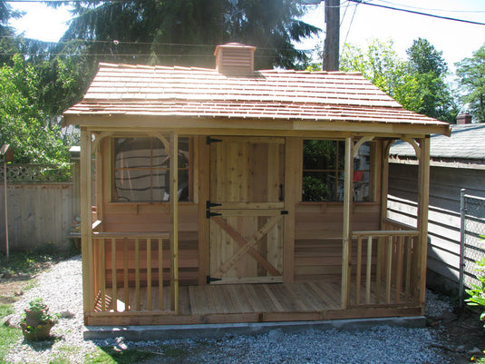 CedarShed Kids Bunkhouse Lifestyle 4 Marin Backyards