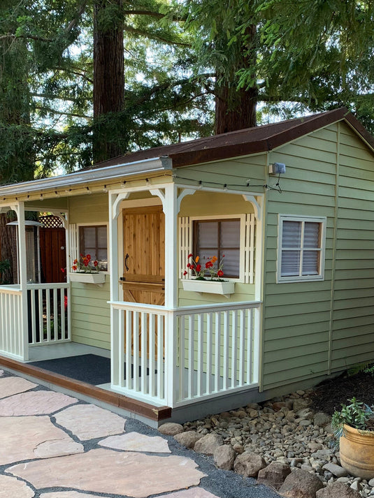 CedarShed Kids Bunkhouse Lifestyle 5 Marin Backyards