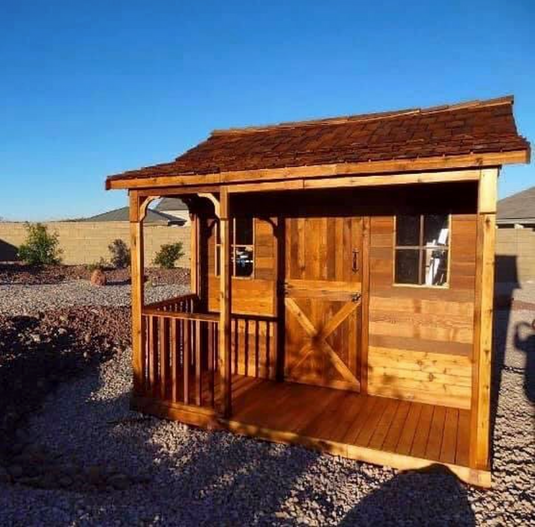 CedarShed Kids Bunkhouse Model 3 Marin Backyards