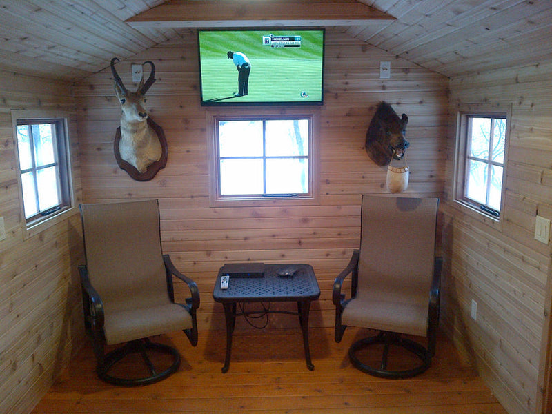 Load image into Gallery viewer, CedarShed Longhouse Lifesyle 4 Marin Backyards

