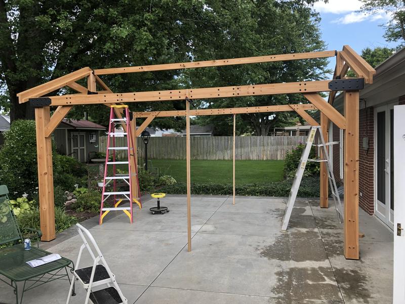 Load image into Gallery viewer, GAZEBO INSTALLATION Marin Backyards 3

