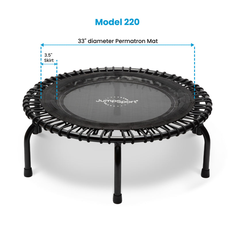 Load image into Gallery viewer, JumpSport 200 Series Fitness Trampolines 39 Inches Model 4 Marin Backyards
