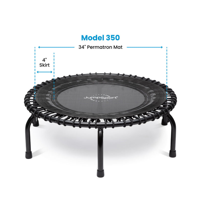 Load image into Gallery viewer, JumpSport 300 Series Fitness Trampolines 39 Inches Model 2 Marin Backyards
