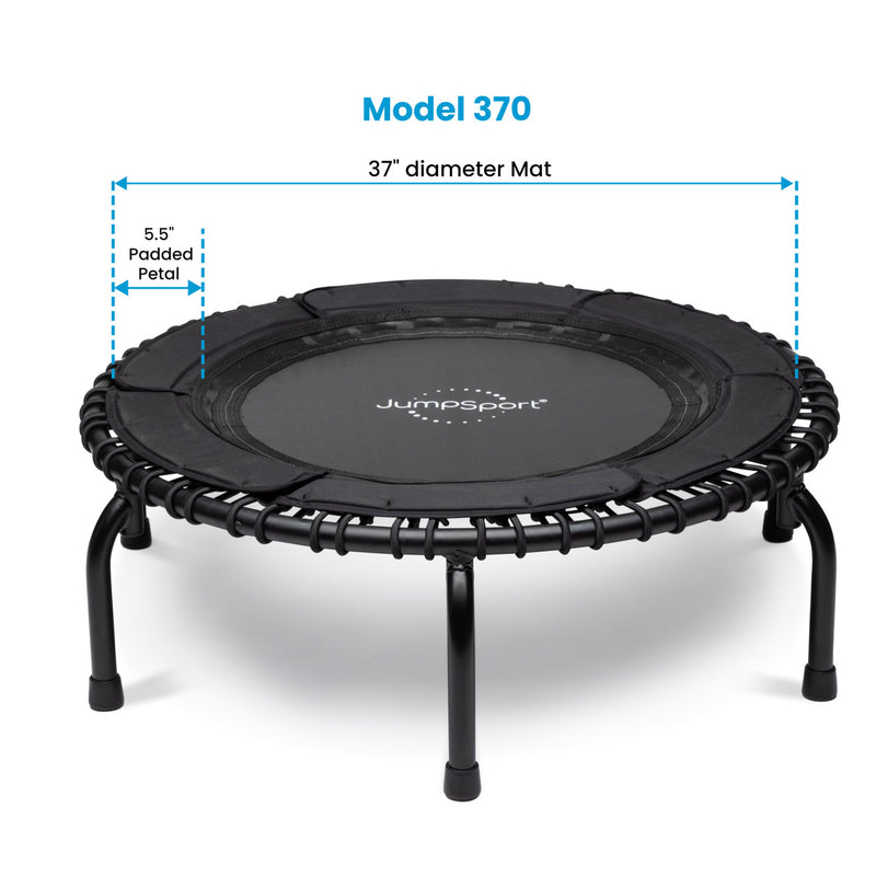 Load image into Gallery viewer, JumpSport 300 Series Fitness Trampolines 39 Inches Model 4 Marin Backyards
