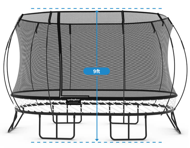 Load image into Gallery viewer, springfree trampoline height
