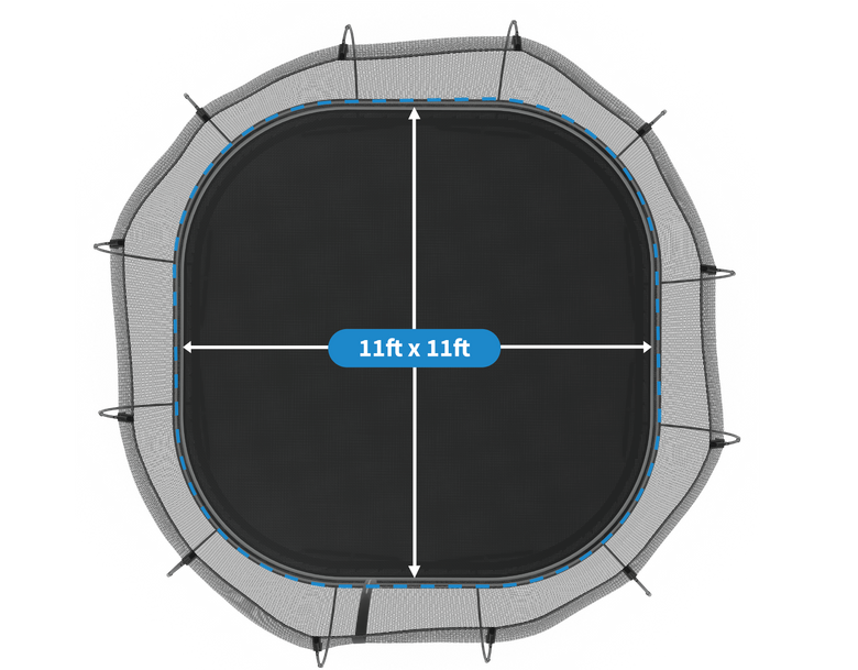 Load image into Gallery viewer, springfree trampoline size of the mat
