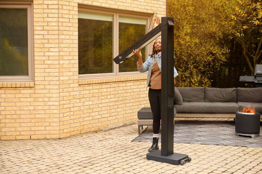 Napoleon Phantom Freestand Outdoor Electric Infrared Patio Heater – NEOFV80IH