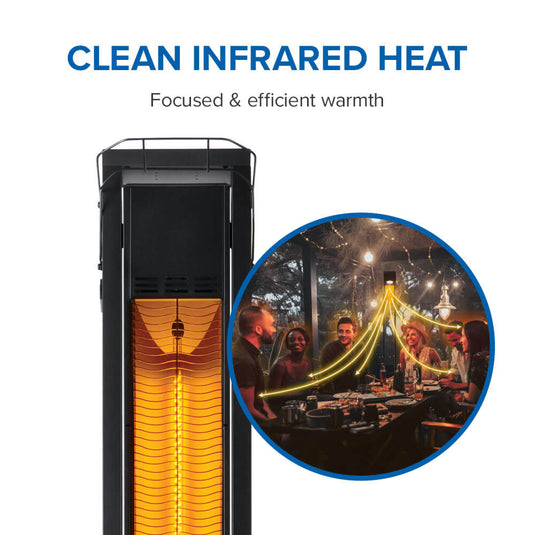 Napoleon Phantom Freestand Outdoor Electric Infrared Patio Heater – NEOFV80IH