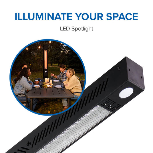 Napoleon Phantom Freestand Outdoor Electric Infrared Patio Heater – NEOFV80IH