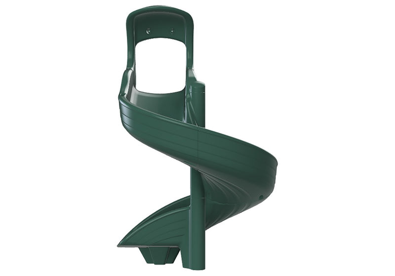 Load image into Gallery viewer, Open Spiral Slide 5' Green
