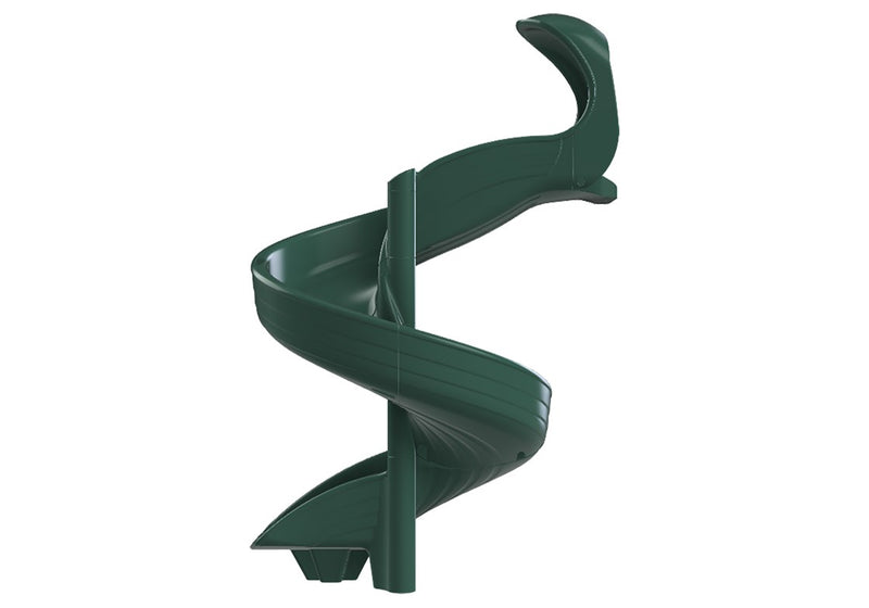Load image into Gallery viewer, Open Spiral Slide 6' Green
