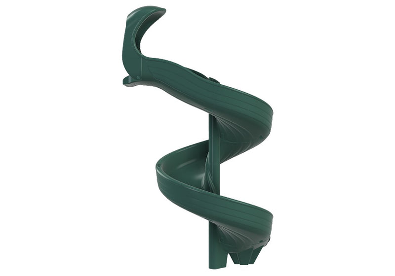 Load image into Gallery viewer, Open Spiral Slide 7' Green
