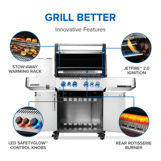 Prestige® 500 RSIB with Infrared Side and Rear Burner