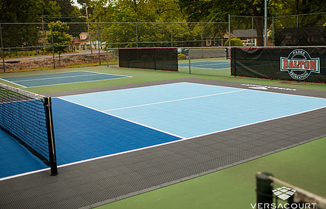 Pickleball Court Kit 2 Versacourt Outdoor Marin Backyards