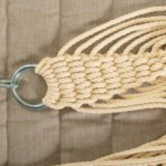 Quilted Hammock - Sunbrella Cast Ash 6