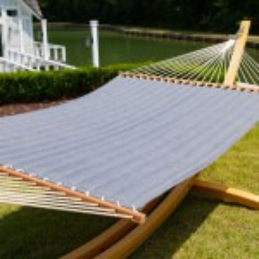 Quilted Hammock - Sunbrella Cast Slate 10