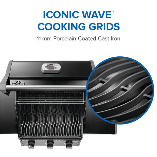 Rogue® 425 Gas Grill Black