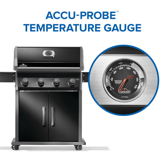 Rogue® 525 Black w/ Stainless Steel Grids