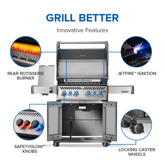 Rogue® PRO-S 525 RSIB with Infrared Side and Rear Burner