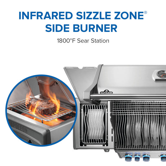 Rogue® PRO-S 625 RSIB with Infrared Side and Rear Burner
