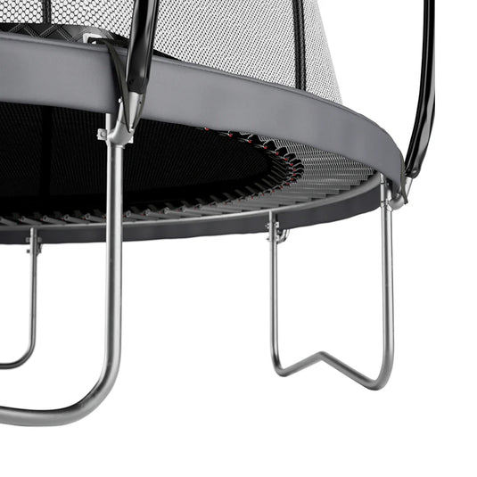 12′ Round Pro-Line Avyna Above Ground Trampoline with Enclosure