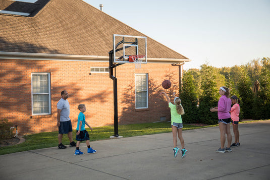 Goalsetter Contender 54" In-Ground Basketball Hoop - Acrylic Backboard