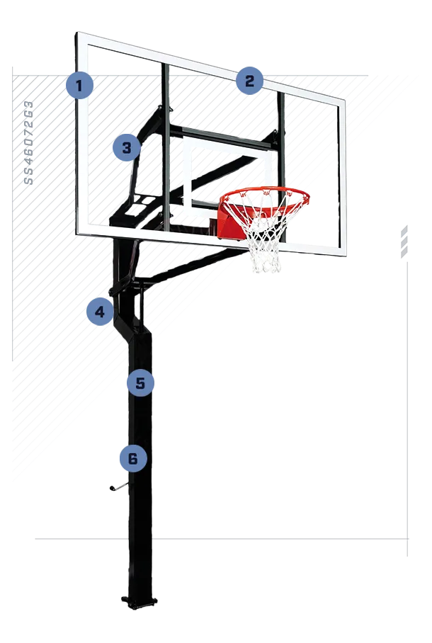 Load image into Gallery viewer, Goalsetter MVP 72" (Glass Backboard)
