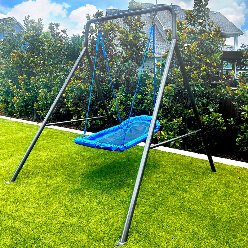 Load image into Gallery viewer, TitanFlex Swing Set with Boat Swing
