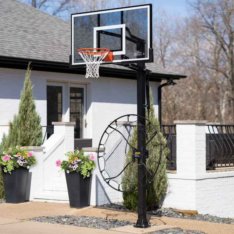 Load image into Gallery viewer, SILVERBACK Pass-Back Basketball Rebounding Net
