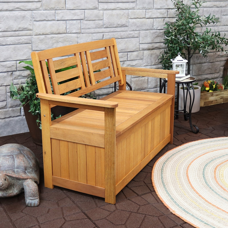 Load image into Gallery viewer, Storage Bench 51 inches Marin Backyards 5
