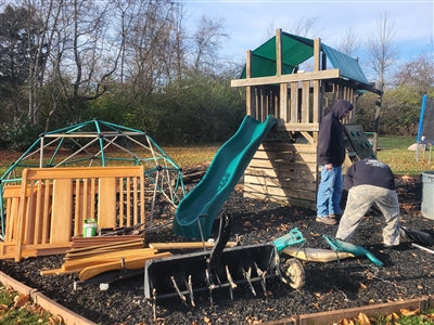 Load image into Gallery viewer, Swing Set Removal Services 3 Marin Backyards
