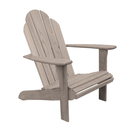 Teak Adirondack Chair Restoration Service Marin Backyards Gray