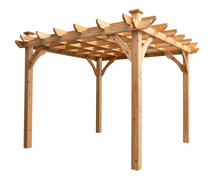 Load image into Gallery viewer, The Kalamalka 10ft x 10ft Pergola Kit Model 1 Marin Backyards
