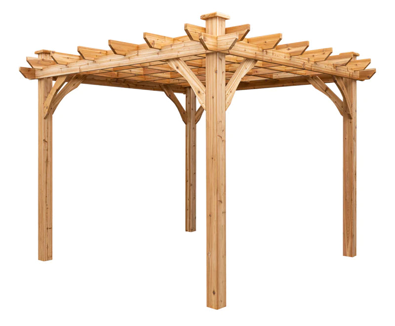 Load image into Gallery viewer, The Kalamalka 10ft x 10ft Pergola Kit Model 5 Marin Backyards
