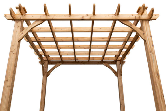 The Kalamalka 10ft x 10ft Pergola Kit Model 7 Marin Backyards