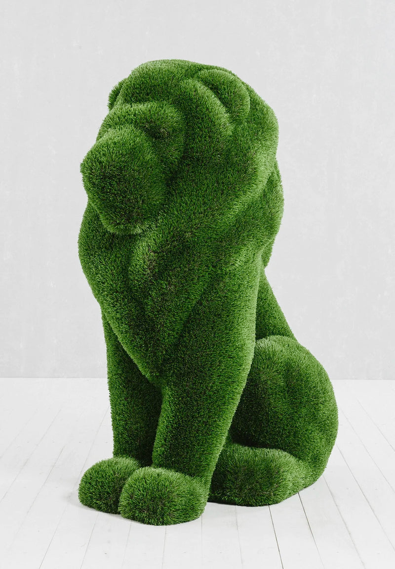 Load image into Gallery viewer, Topiary Lion Big 2 Marin Backyards
