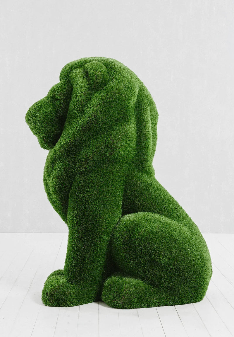 Load image into Gallery viewer, Topiary Lion Big 3 Marin Backyards
