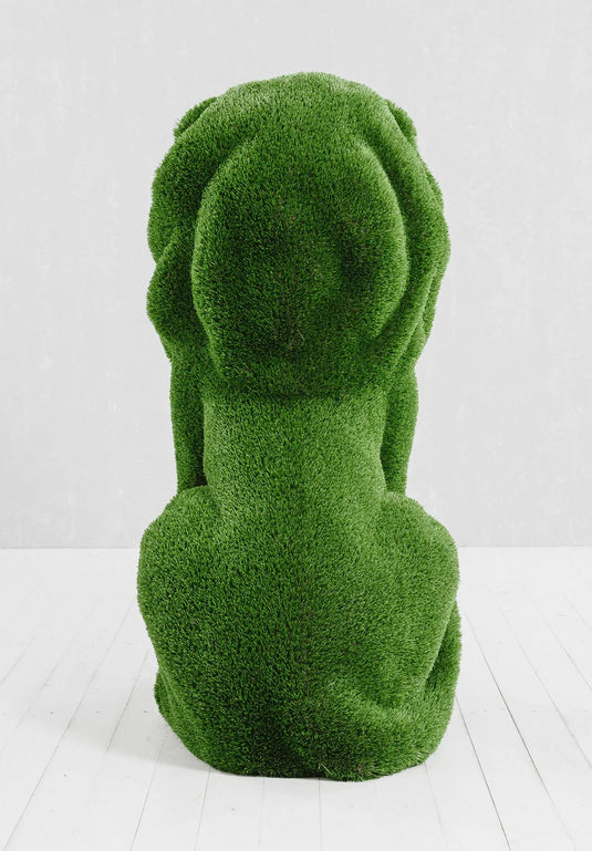 Topiary Lion Big 4 Marin Backyards