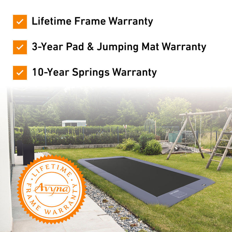 Load image into Gallery viewer, 12x18' Rectangle Pro-Line MAX Avyna In-Ground Trampoline
